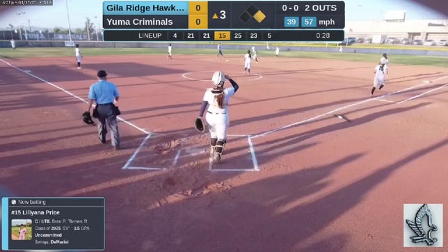 Gila Ridge High School VS Yuma high School 
April 17, 2025