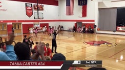 #34 Tamia Carter game highlights vs Cornerstone Charter Academy on 12/1/23