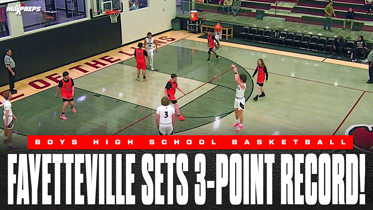 Fayetteville Boys Basketball Sets National Record for 3-Pointers in Blowout Win