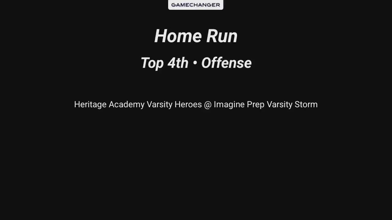 Sam Johnson Home Run 3/25/26