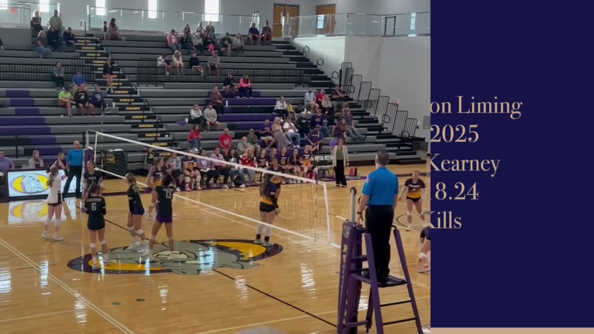 11 kills vs. Kearney 09.18.24