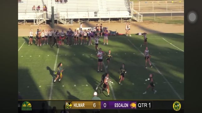 One of my favorite touchdowns, zig zagged through the field.