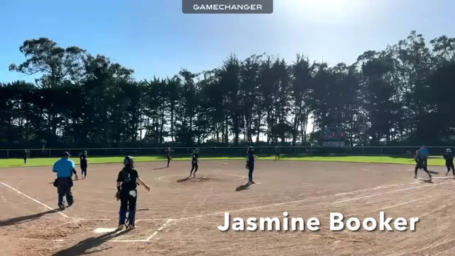 Sophomore Jasmine Booker with a standout performance dor the Breakers of Pacific Grove.