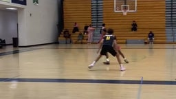 Good defense with a block AAU game