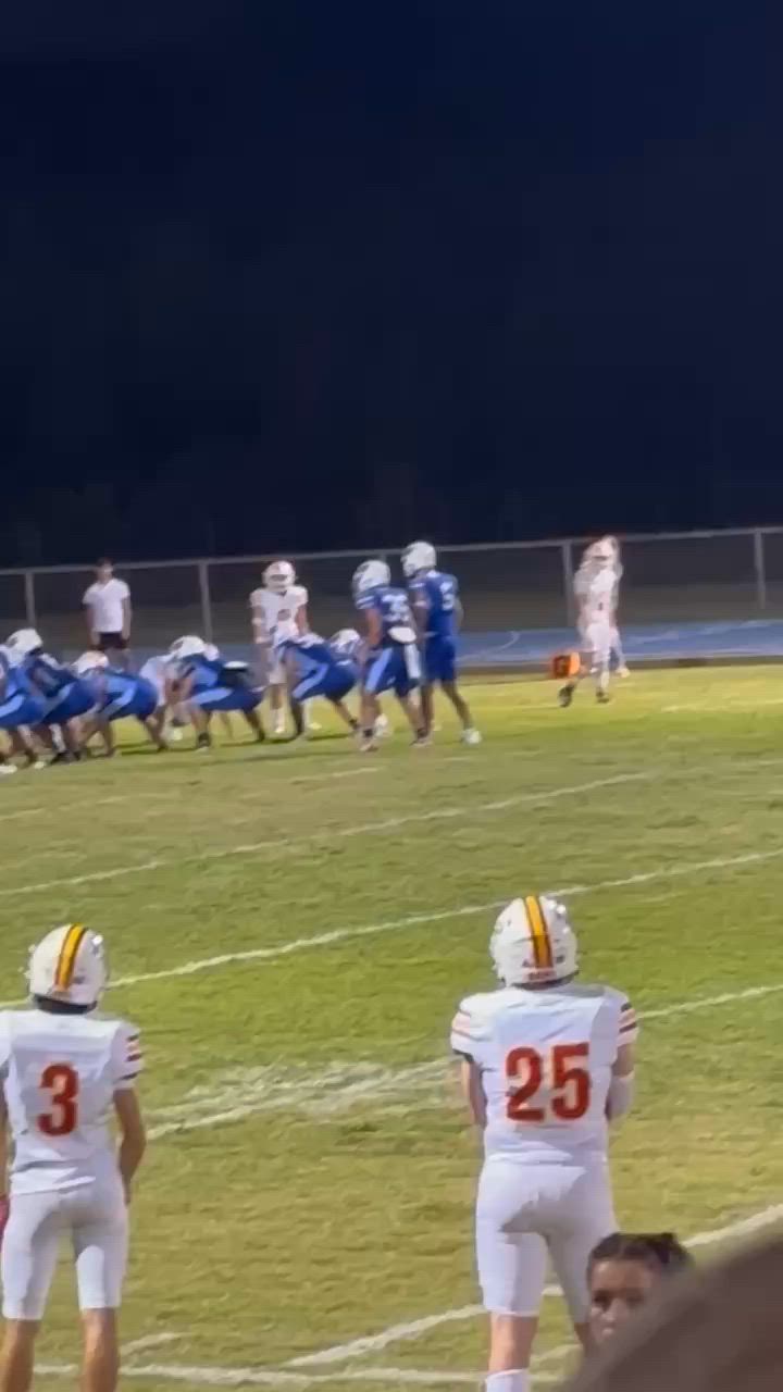 #9 Eli Nortman fumble recovery.