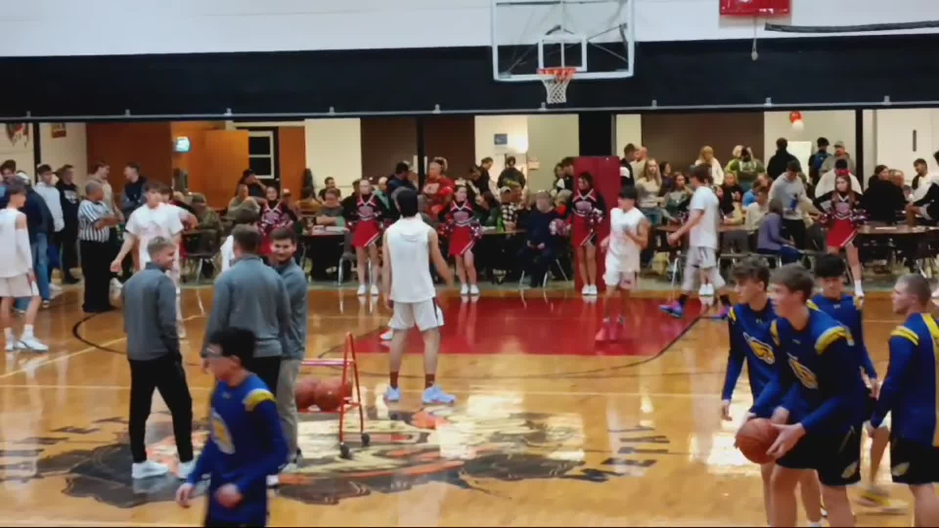 Warm up for tournament