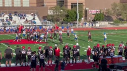 Tigers QB #11 Kannon Cowan runs for a gain in yards