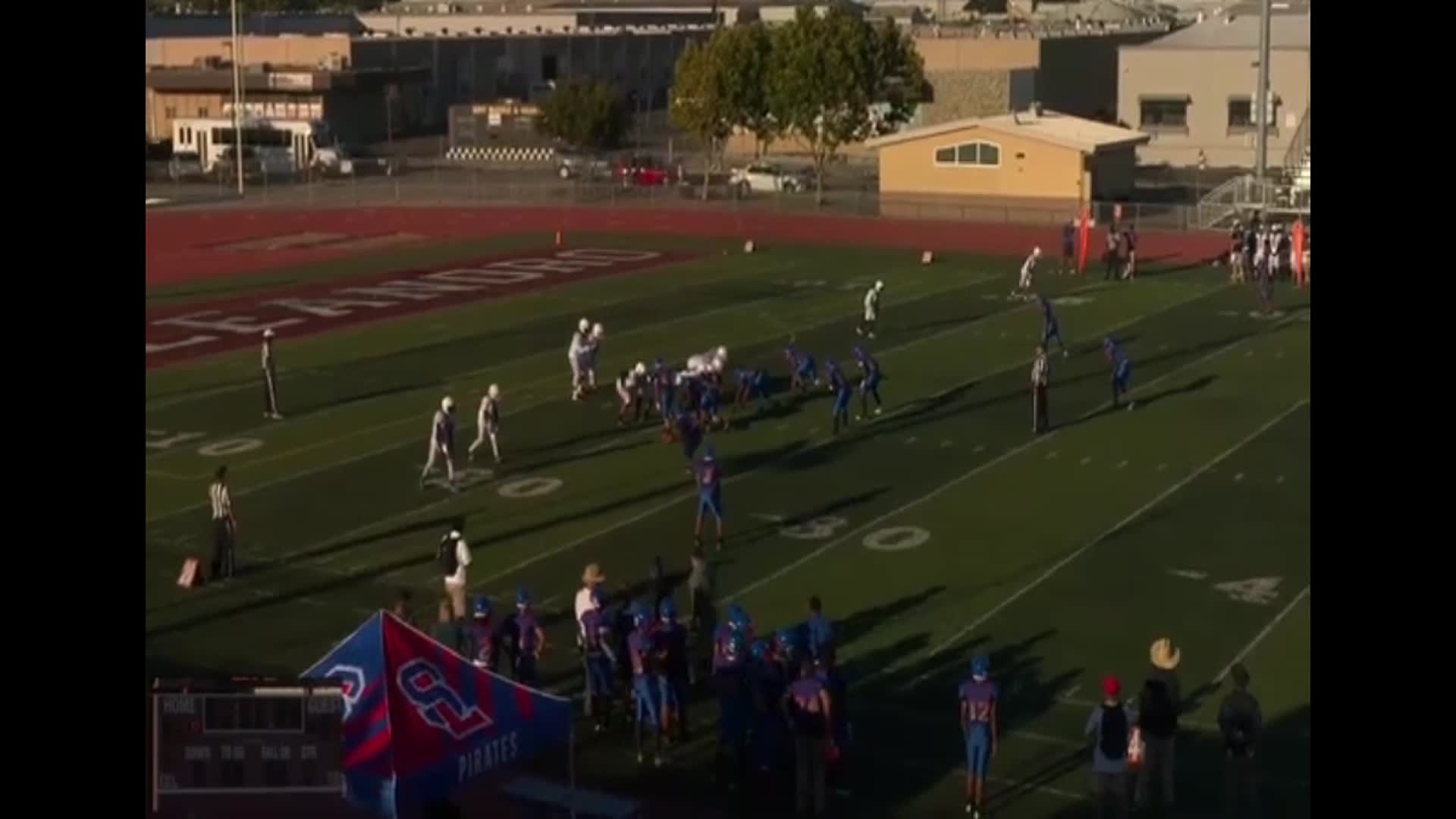 80 yrd touchdown for castlemont