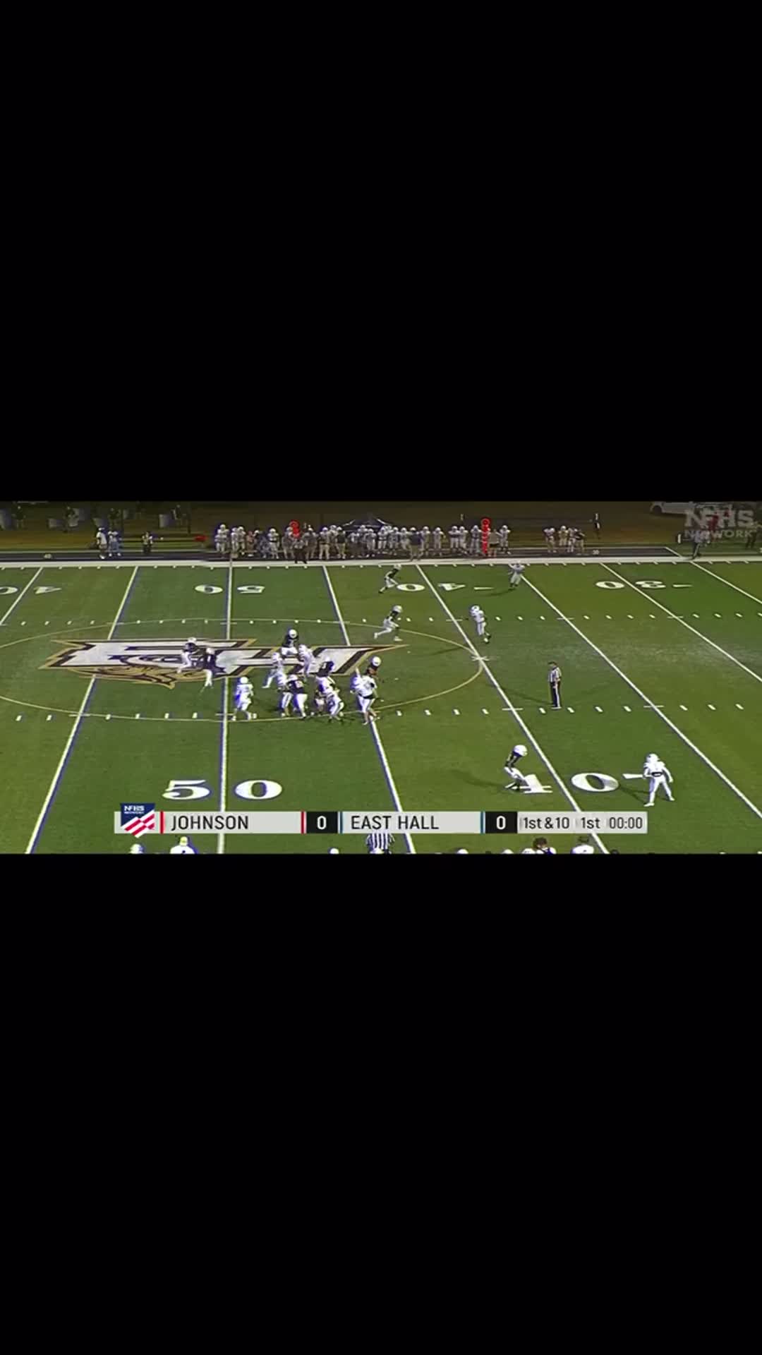 East hall vs Johnson hs