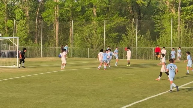 One touch left foot clean up goal as the game winner!