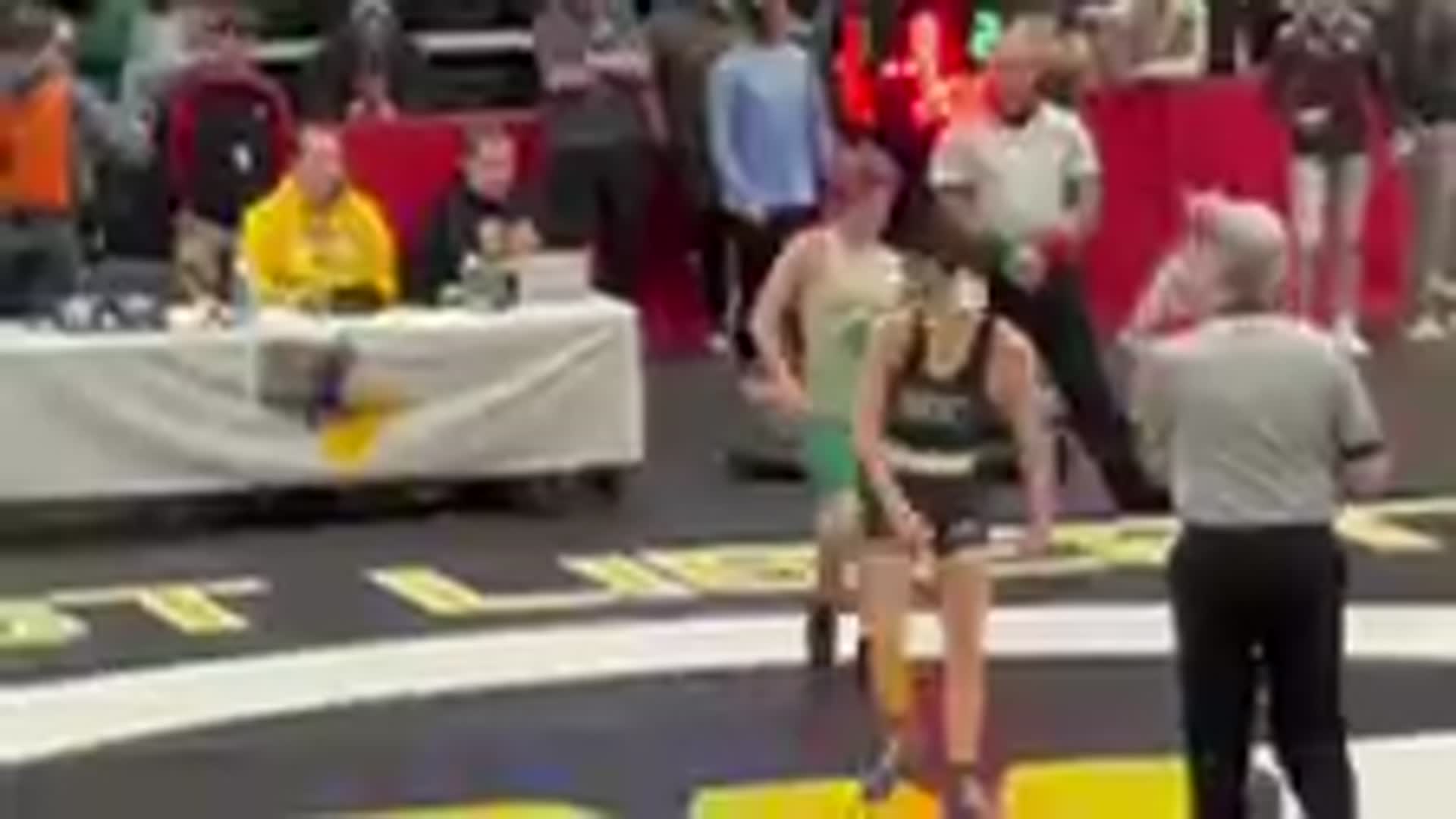 8-2 against sectional champ to start the video end of second had to cut it so i could post