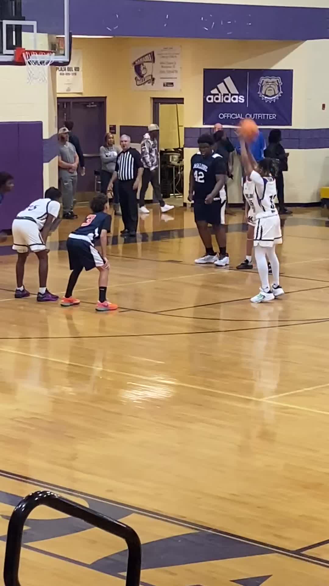 D Laster With a free throw