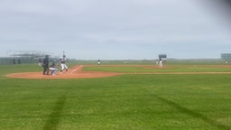 Jose Ortega base hit against Gila Ridge