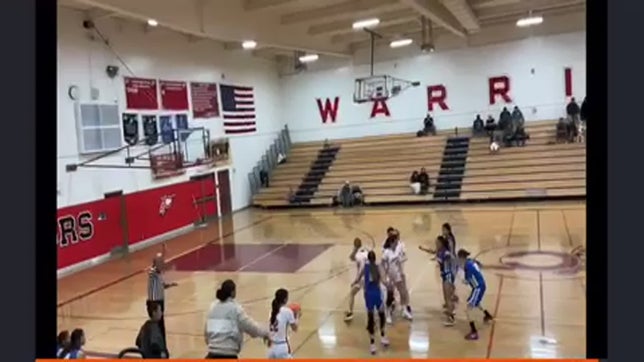 Aubrey with the guts to take the shot