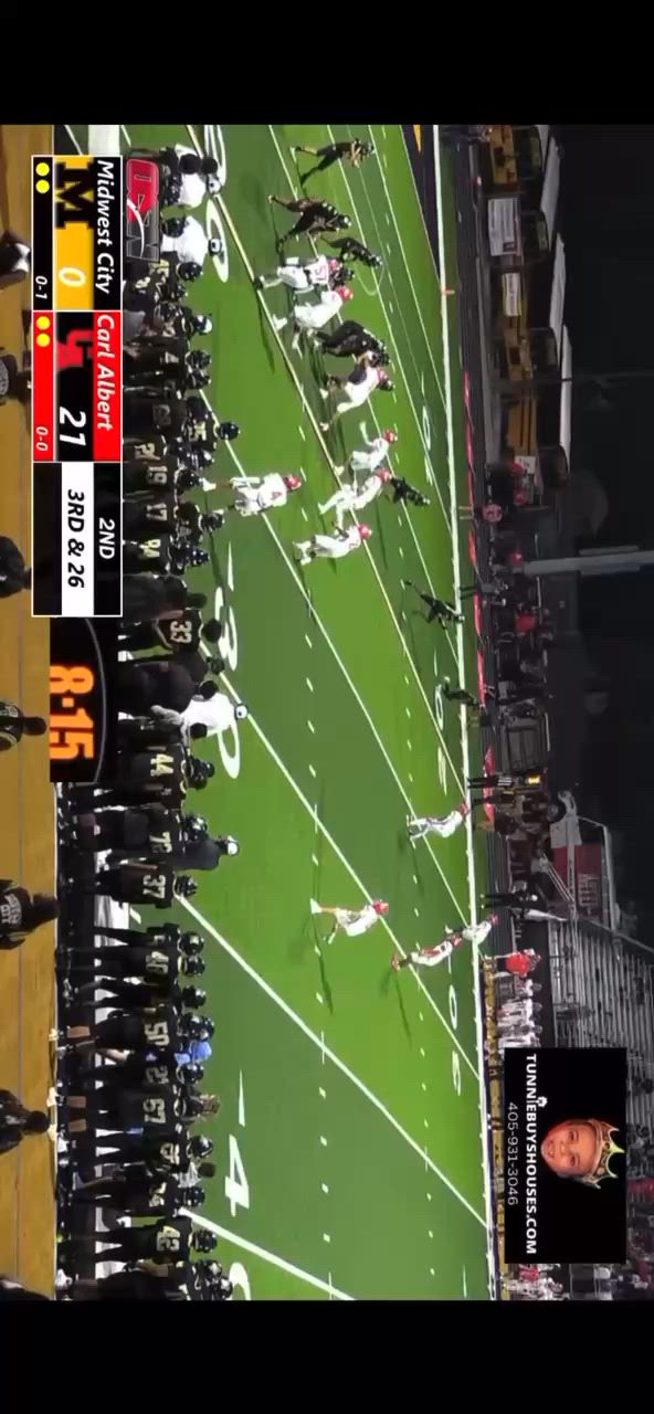 First interception of the year