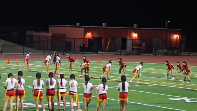 Shyanne Smith hits Kaleigh Cook for a 1st half TD in a 36-30 road win over #3 California.