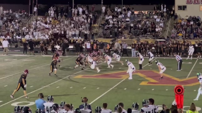 Interception to seal the game.