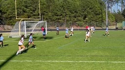 Addison Header Goal! Left Cross Assist from Olivia.