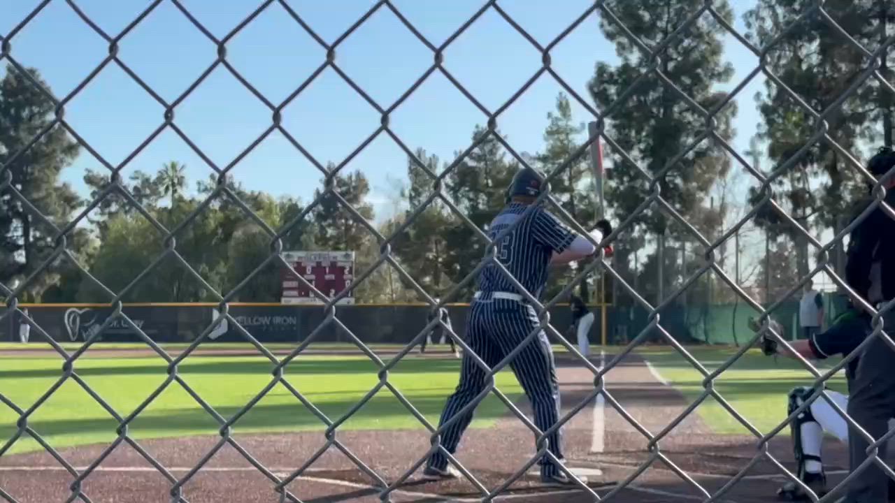 Season opener 2 run homer by Connor Gauthier
