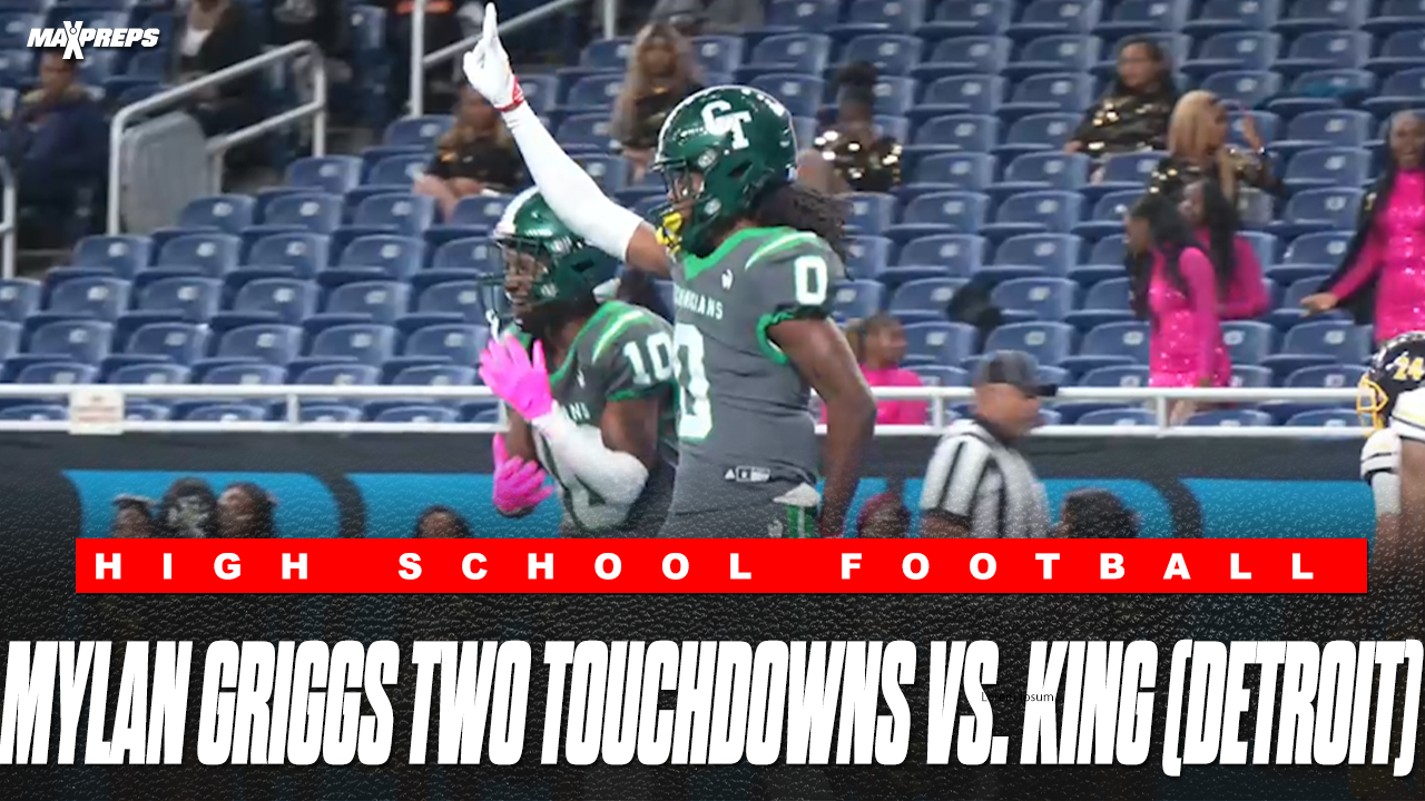 Mylan Griggs Powers Cass Tech with Two-TD Performance Against Detroit King