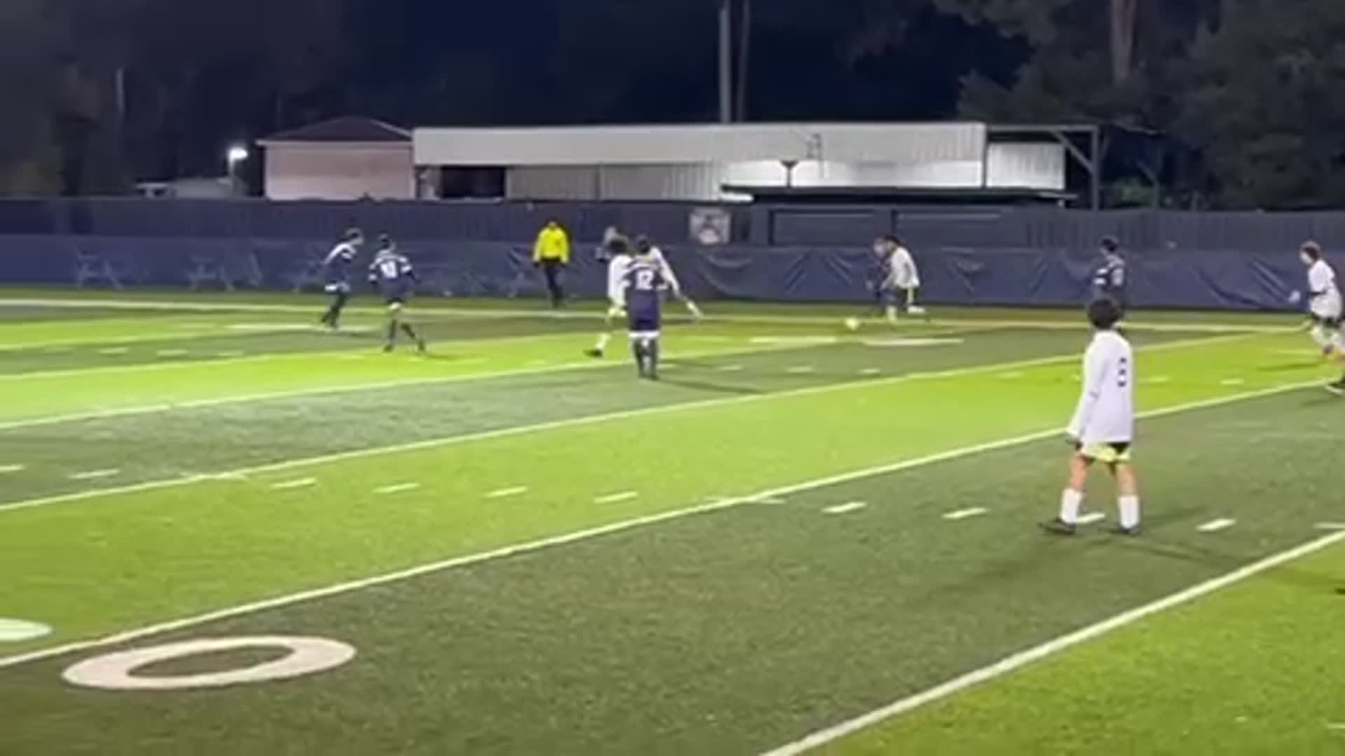 Ed White 2nd goal VS University Christian