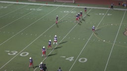 Kickoff returned for a touchdown by Sophomore Christian Magee