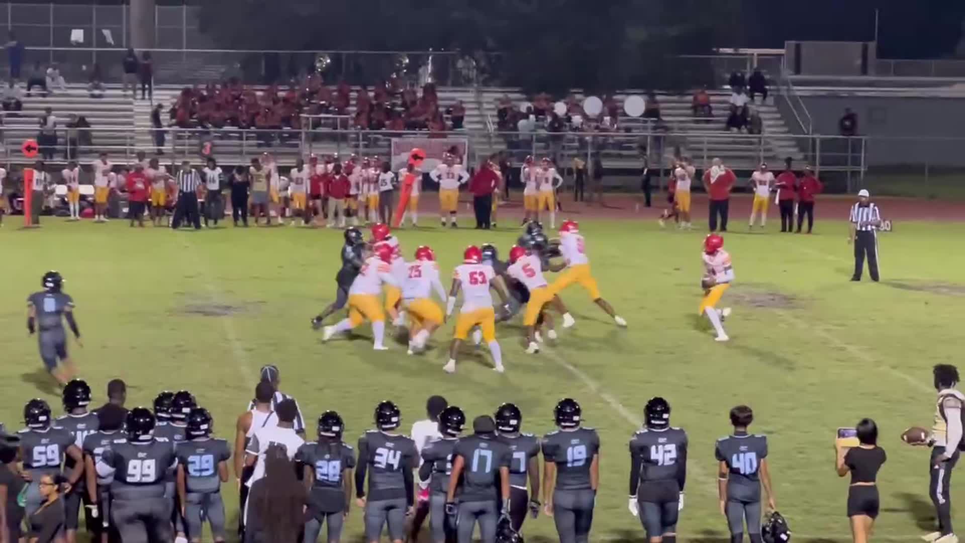 Kenley Israel Sack Vs. South Broward