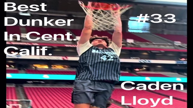 Mr. 6'9" Caden Lloyd gets more exciting every game!