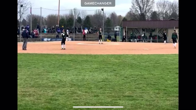 Chloe White 2 run homer