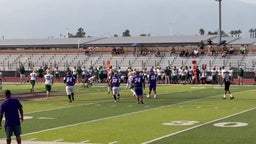 25 yard scramble out the pocket