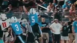 Cody Bryan (Heritage High, Ringgold Ga makes a one handed grab and a 71 yard TD