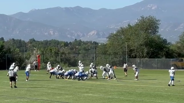 Touchdown reception vs. Palmer High School 9/14/24. Pass from Jordyn Marschall to Legend Cano