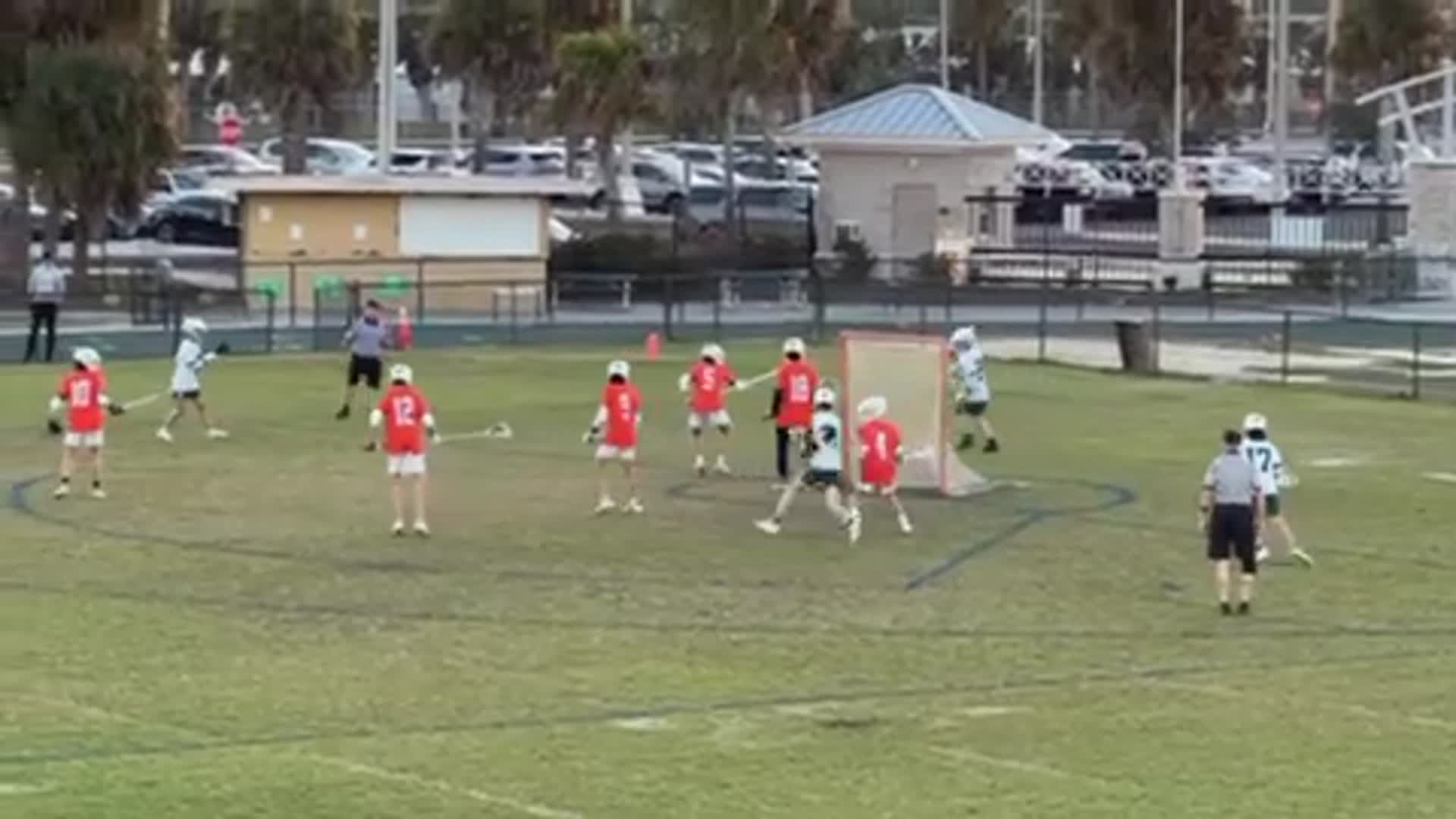 Game winning goal Wyatt SHS JV Lacrosse