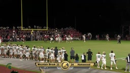 WILD FINISH: Mountain Brook pulls off miracle 2-point conversion to beat Homewood