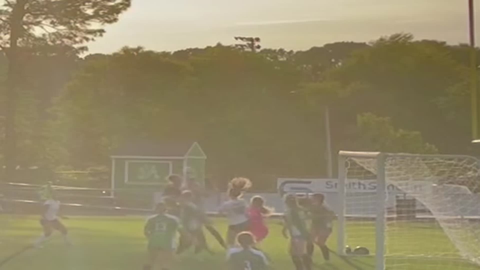 Joey Header Goal off Corner Kick Assist from Lindsey!