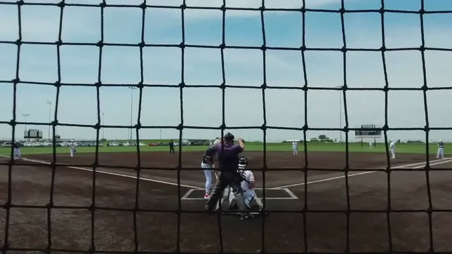 Out at home(fielders choice)