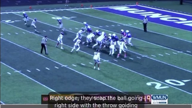 33 yard catch for Kye hiatt
