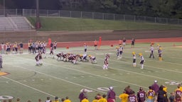 Split 2 defenders.  TD