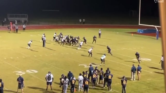 Ayden foster 2024 szn highlights from multiple positions.(SS,OLB)