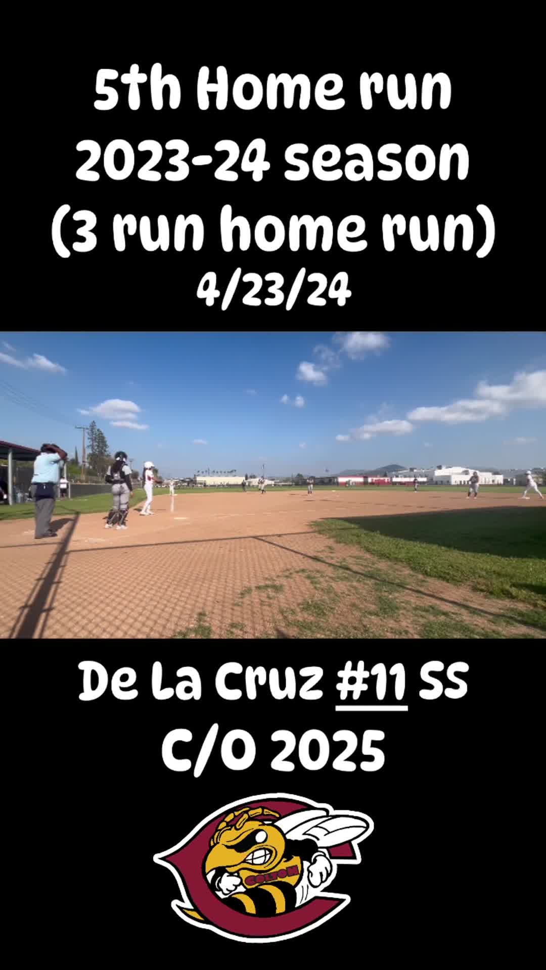 3 Run Home Run by De La Cruz