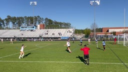 Shaylie Top Shelf Goal! Assisted by Addison.