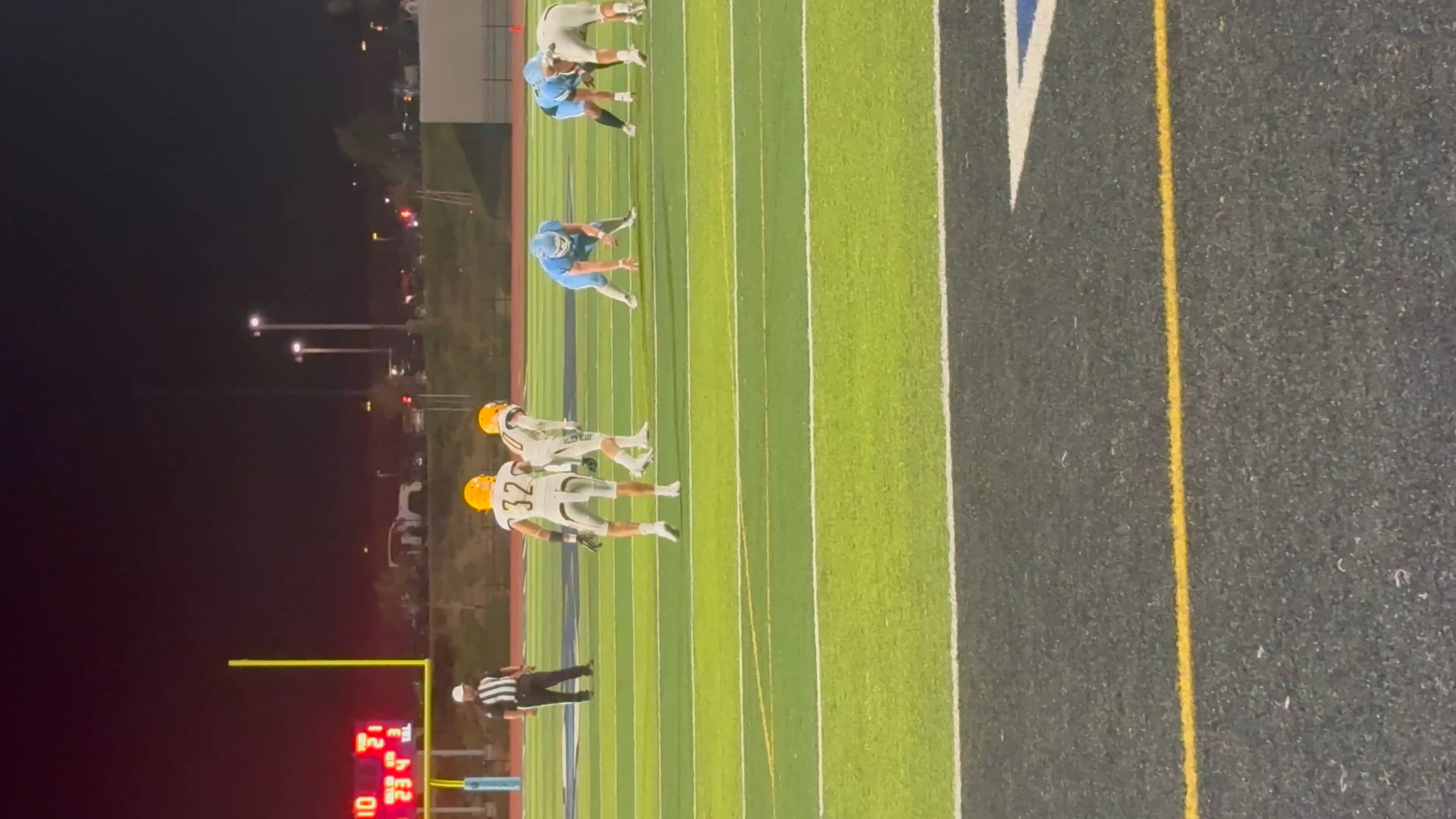 Noah Murillo stopping the TD and causing a fumble …