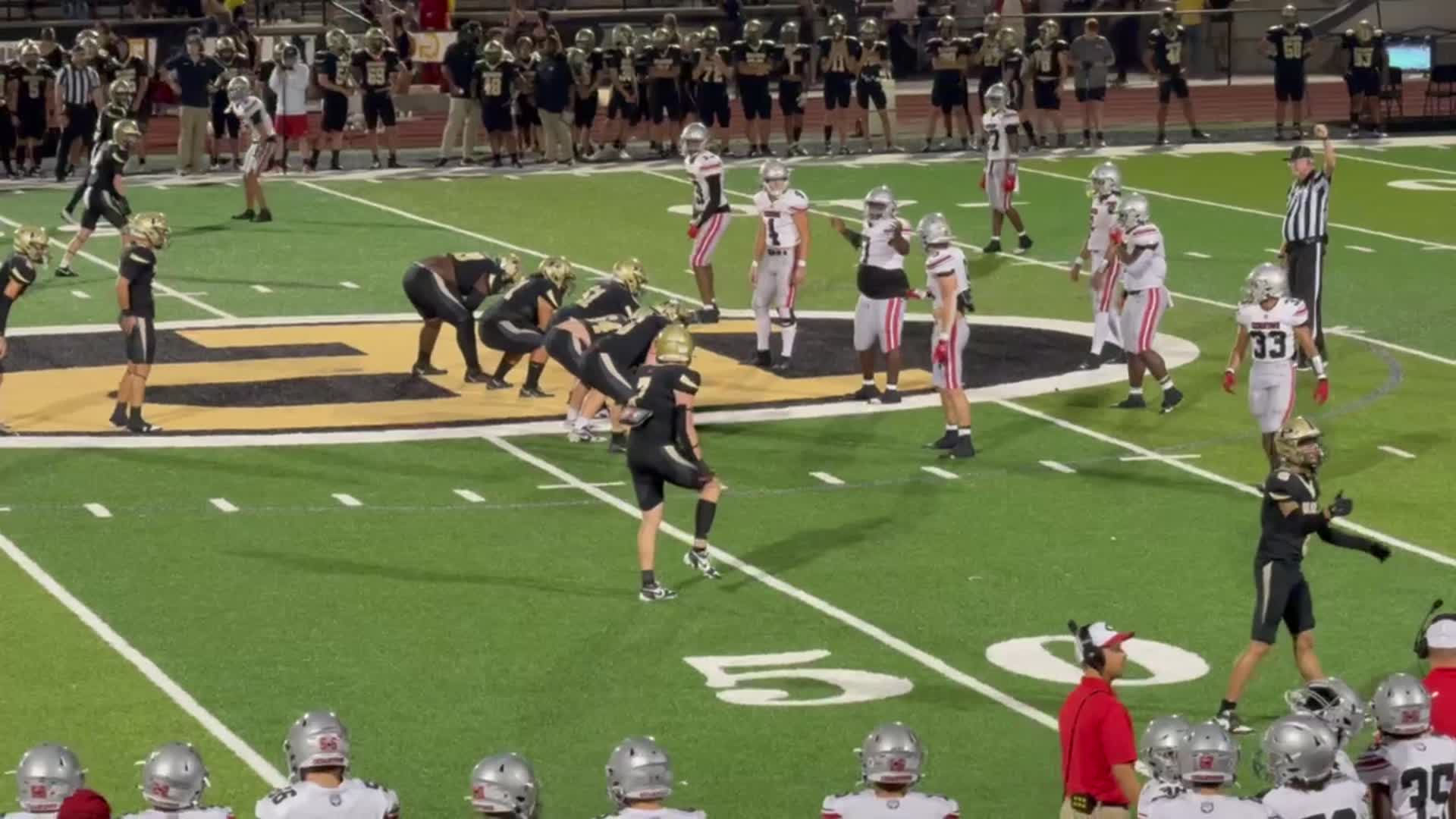 Cedartown #7 middle linebacker Michael Gibbons Jr