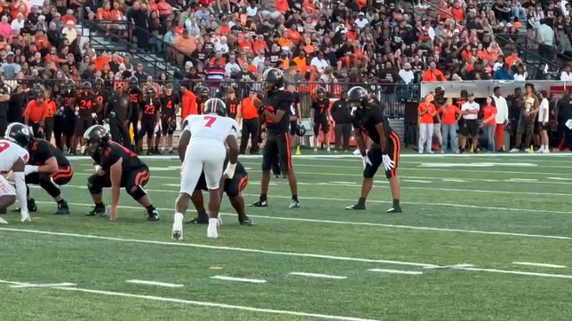 Touchdown pass by Manny Patterson to Gio Jackson.