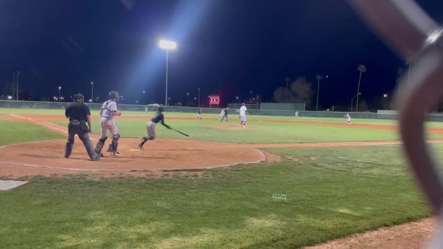 triple with runner scoring