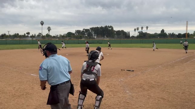 Triple with bases loaded
