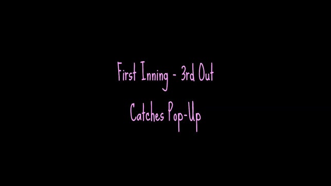 Game Footage of Fielding a Pop-Up (Softball IQ), Batting (HR/Single with 1 RBI), and BaseRunning (Speed)