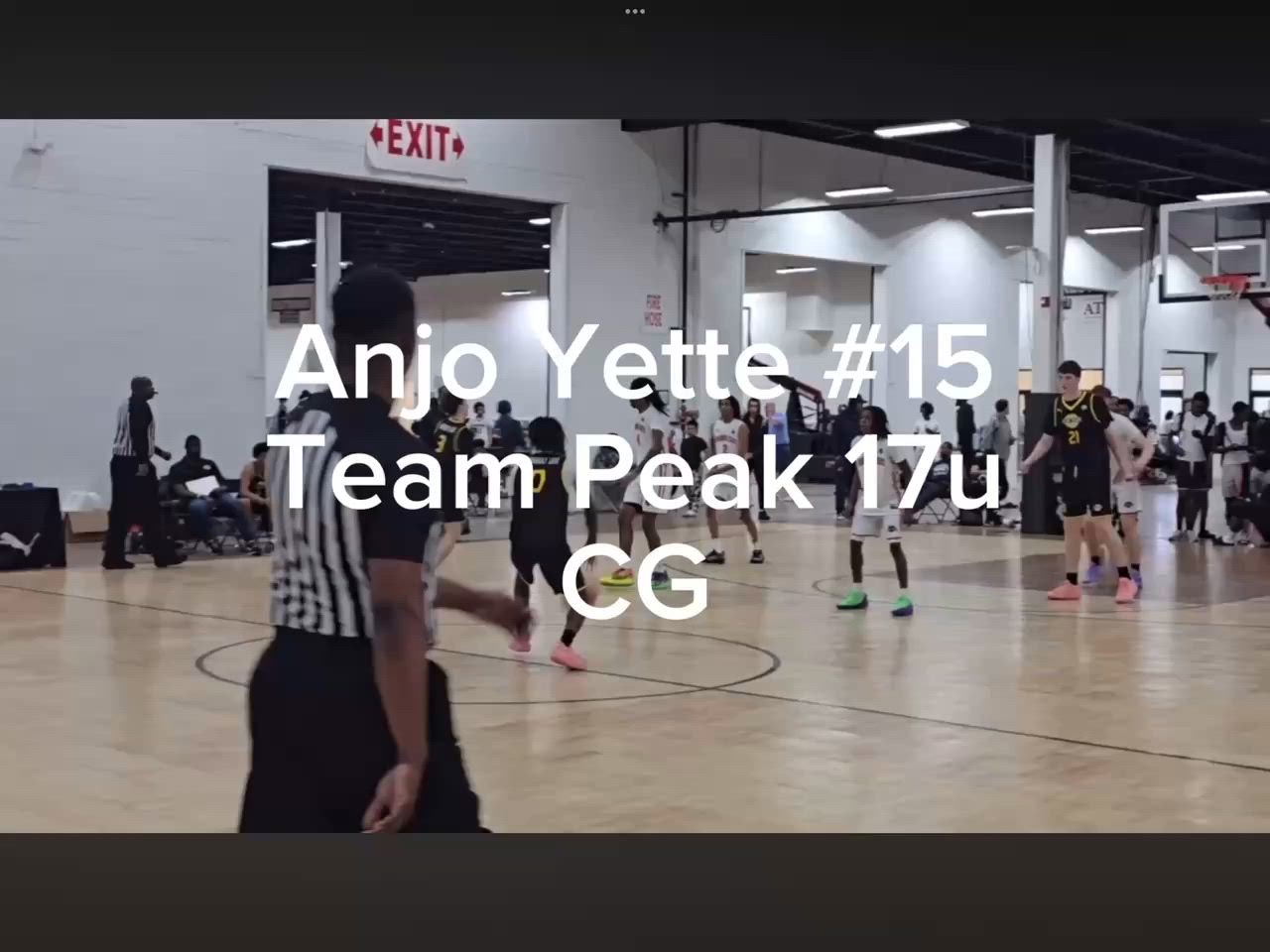 Anjo Yette 2027 Team Peake 17U