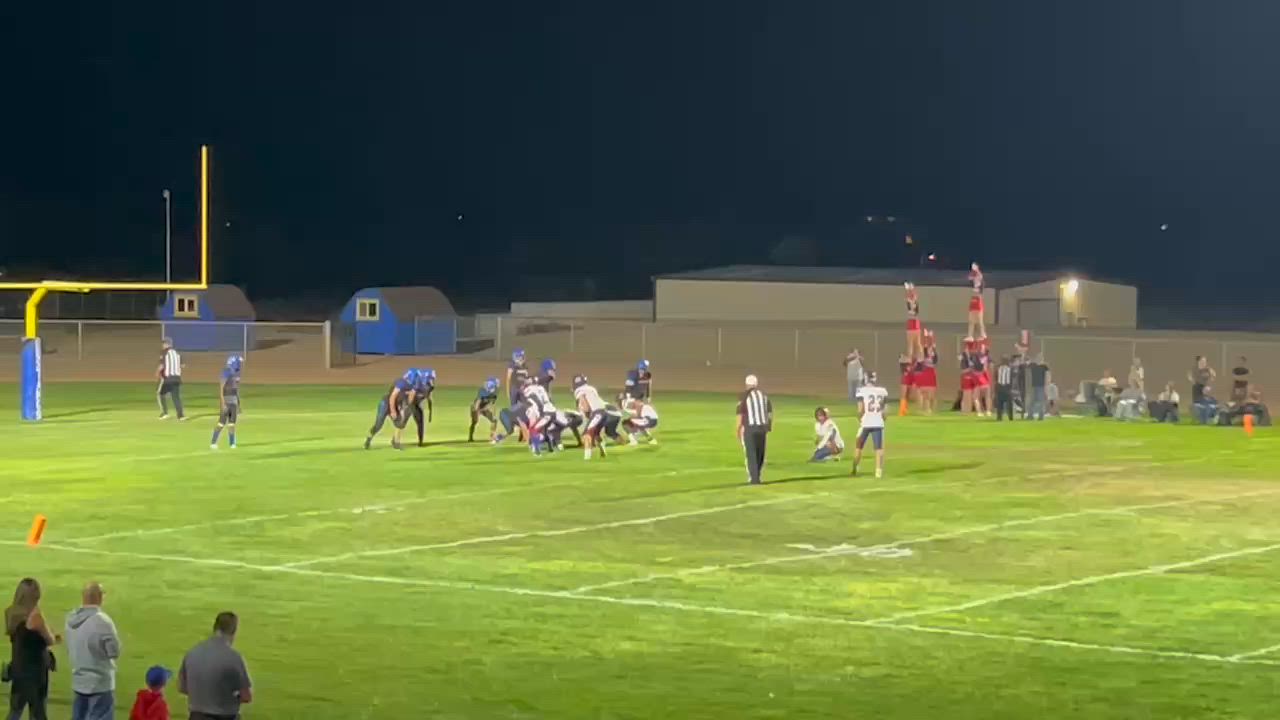 Austin Koester with a perfect PAT