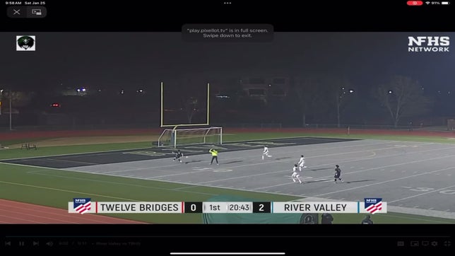 Clinical goal by Junior #10 Miguel Ortiz!